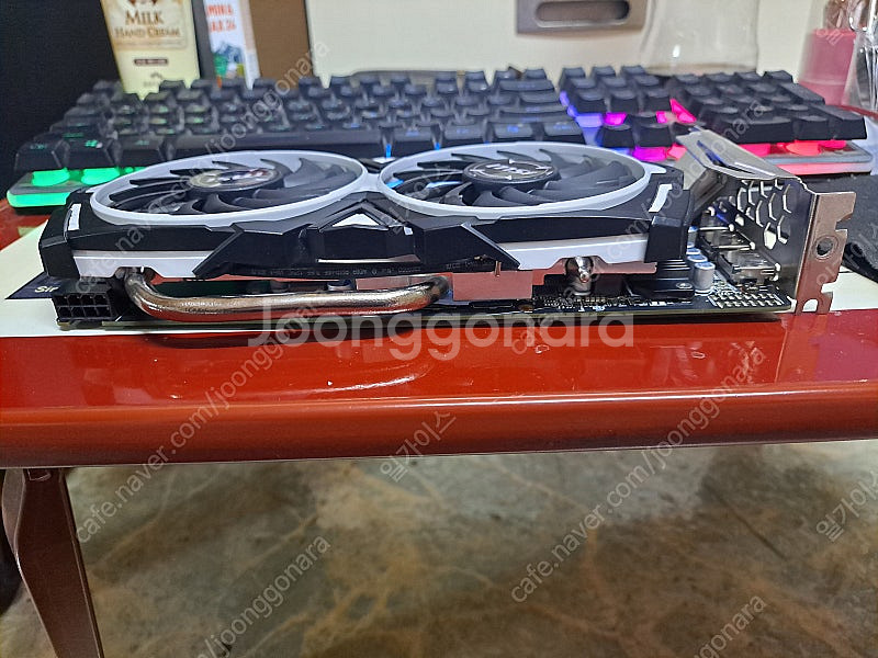 msi rx570 4g 고장품 팝니다--2