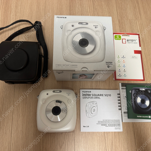 후지 인스탁스 SQ10 폴라로이드 카메라 풀박