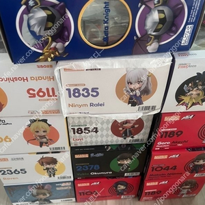 와타텐 호시노 히나타 넨도,미해결사건부 레이븐 넨도,쥐의왕 노아 넨도돌,페르소나5 마코토 넨도,미즈키 넨도로이드,던파 웨펀마스터 넨도,페이트 로드 엘멜로이 2세 넨도,동방프로젝트