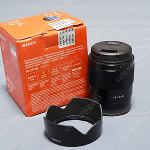 소니 단렌즈 fe35mm f1.8 판매합니다