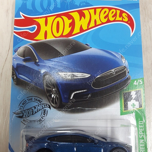 핫휠 TESLA 테슬라 모델S 블루 단종 레어템 미개봉 새상품