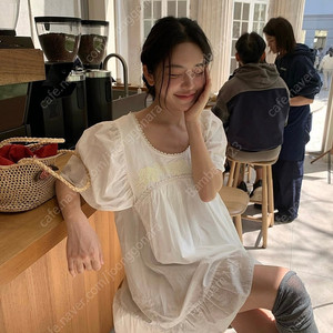 위드아웃썸머 로맨틱 빈티지 미니 원피스 Romantic vintage mini dress