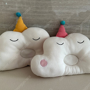 달퐁 신생아 두상베개 2개 일괄 (택포)