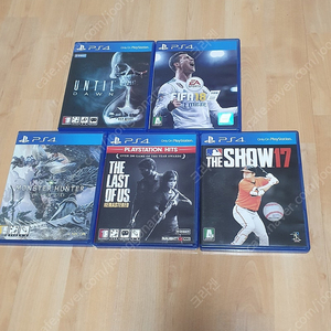 플스4 PS4 게임 5장 일괄 판매합니다.