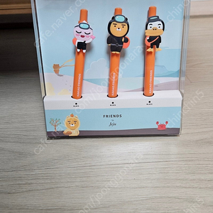 카카오 프렌즈 제주 볼펜 세트 새상품