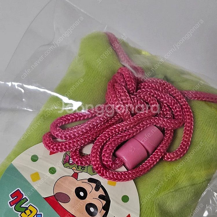 크레용신짱 짱구 초코비 와니야마 미니 지갑 파우치 목걸...--1