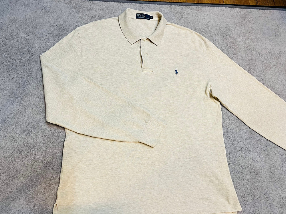 105-110 폴로 랄프로렌 pk 긴팔 카라티 이미지