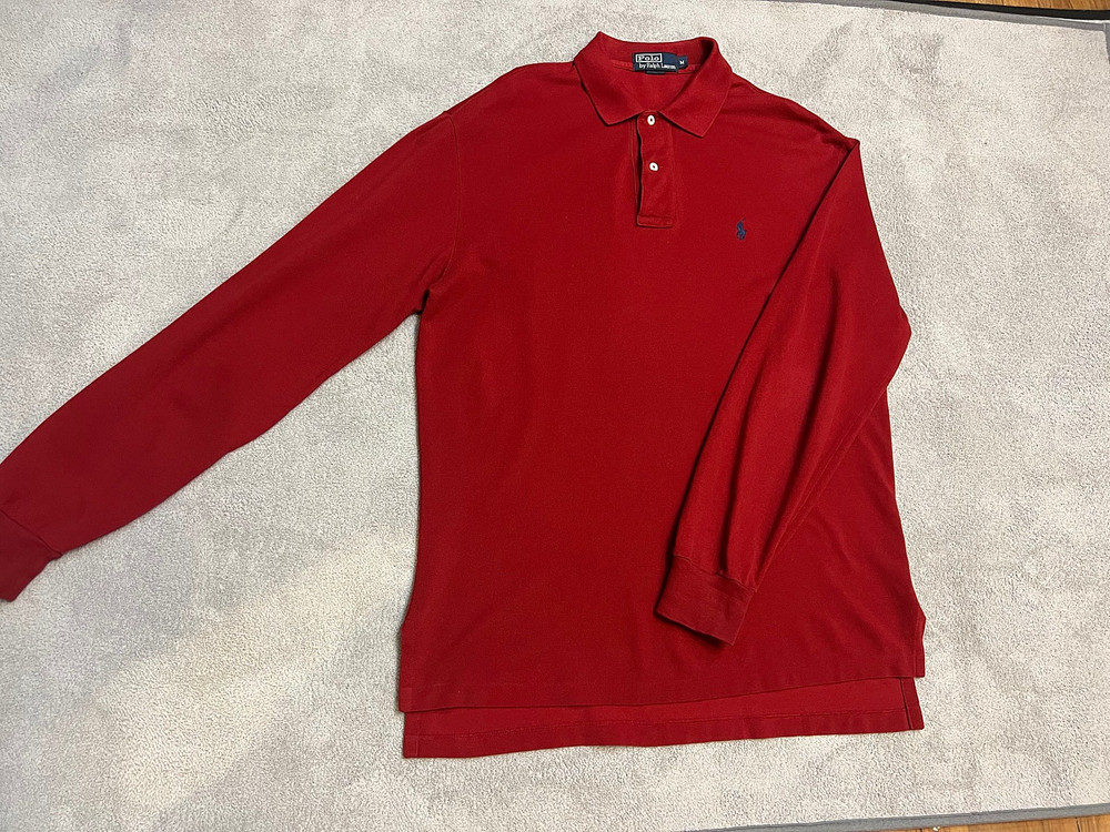 105-110 폴로 랄프로렌 pk 긴팔 카라티 이미지