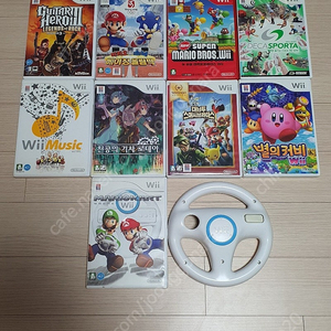 닌텐도 wii 위 윌 게임시디 판매 버라이어티, 젤다, 크로노아, 와리오, 슈퍼마리오, 베이징, 기타히어로, 위뮤직, 로데아, 대난투, 마리오카트, 별의커비 등