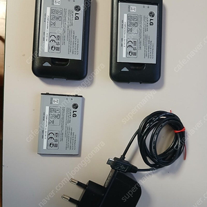 LG-LU3700(옵티머스 원) 충전기와 배터리, 아답터 판매합니다