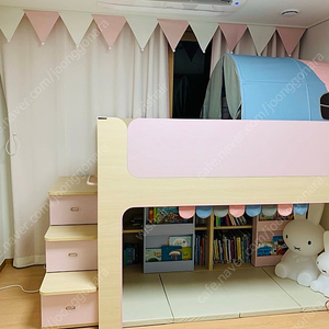 한샘 벙커 침대(2층침대)
