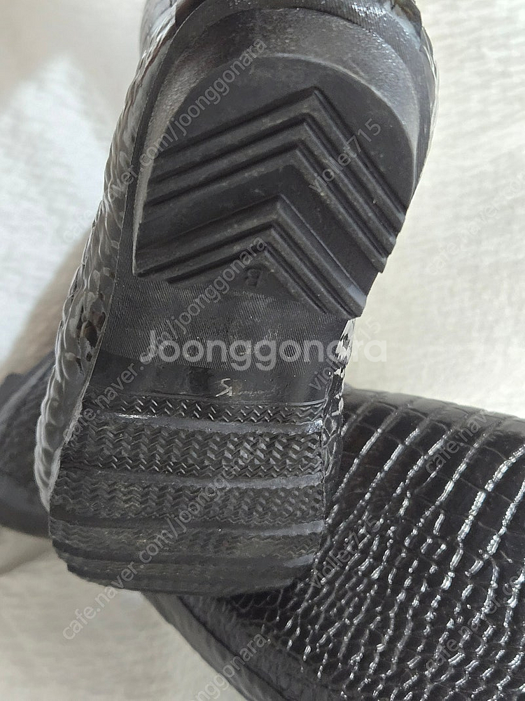 지미추헌터 콜라보레인부츠235.240새상품급--4