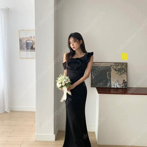 모반디 블랙 웨딩 스냅용 드레스 판매