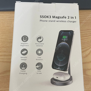 ssok3 맥세이프 2 in 1 충전기 팝니다