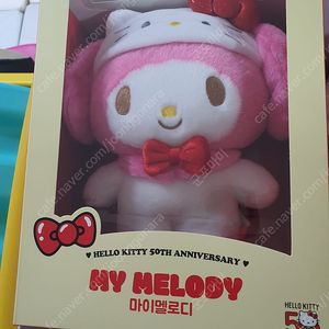 키티 50주년 봉제인형 마이멜로디