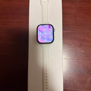 애플워치10 46mm 실버 애캐플ㅇ