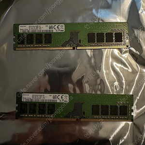 삼성 ddr4 2666 8gb 2개
