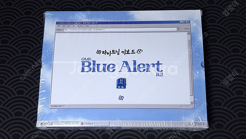 GMK Blue Alert + Blue Stripe K...--0