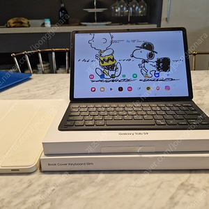 갤럭시탭 s9 256GB SM-X710 11인치 + 정품북커버 + 케이스 풀박스 (판매 또는 교환)