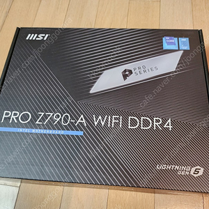 MSI Z790 PRO A DDR4 WIFI 메인보드 팝니다. (MSI PRO Z790-A DDR4 와이파이)