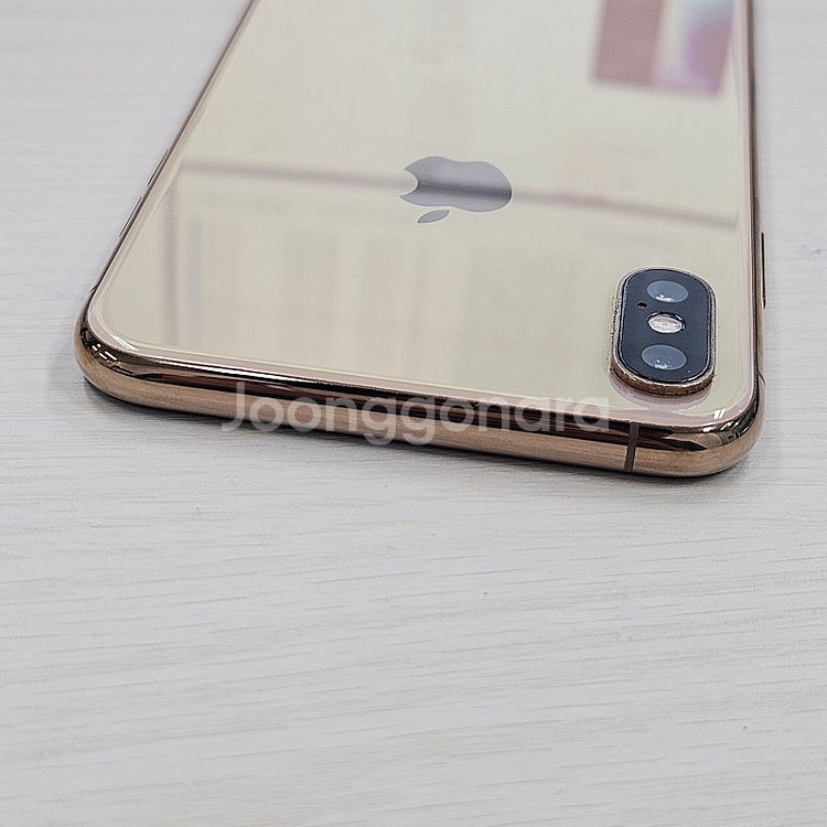 아이폰XS MAX 골드색상 256용량 무잔상 깨끗한단말기 35만 판매해요--4