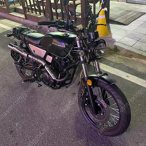 부캐너125 메뉴얼바이크 오토바이 (5xxx키로)