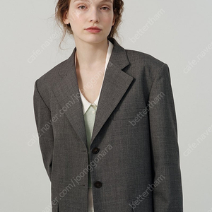 더바넷 자켓 그레이 Grey Trois Blazer by OLDGATE 새상품