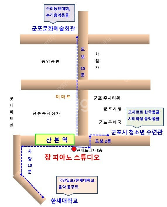 [야마하피아노] 산본역 도보 1분 / 야마하 투피아노 ...--5