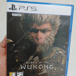 PS5 블랙 미스 오공 팝니다.(택포 5.4 코드미사용)
