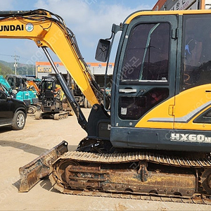 중고굴삭기 현대 HX60MT 16년 12월식 회전라인, 코끼리집게 장착, 저가동 장비, 경북 고령소재 010-3563-6002