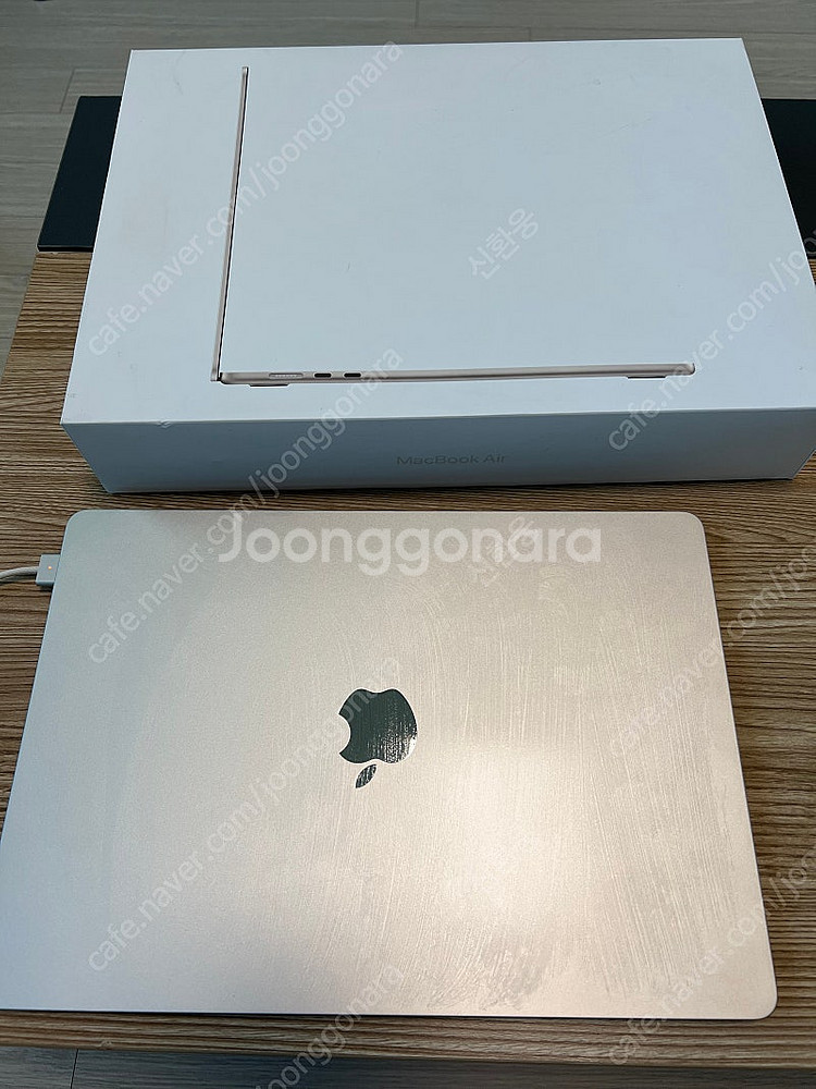 (애케플+풀박스) 맥북 에어 M2 15인치 24GB 1...--0