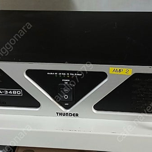 방송용파위앰프PA3480 와전원장치220V12구