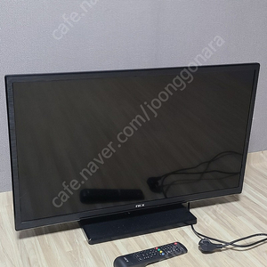 NEX 32인치 LED TV 전원선 리모컨 포함