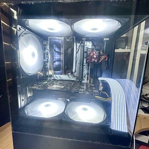 블랙 & 화이트 감성PC 라이젠5 3500 + GTX960 + 16G 램 구성!