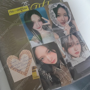 당일배송 덤드림 일괄)아이브 엠파시 미개봉 앨범1권과 아이브 가을 엠파시 레블하트 에디튜드 포카 4장