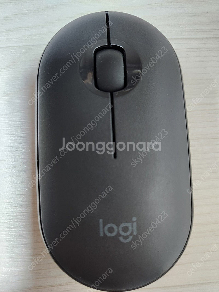 로지텍 코리아 정품 M350 페블 마우스 블랙--0