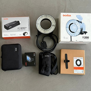 Godox 고독스 R200, 고독스 AD200Pro, 고독스 Xpro2 동조기 소니