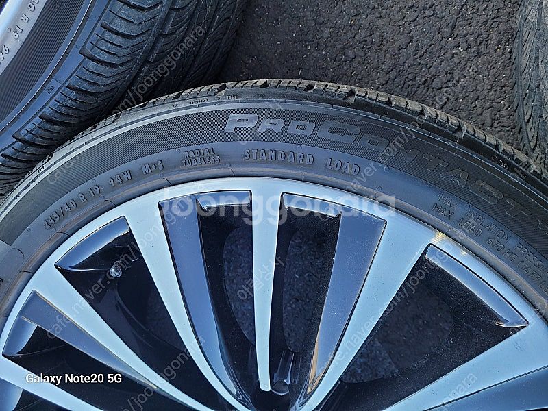 (판매) BMW F바디 5GT 19인치 휠타이어--6