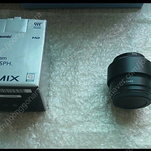 파나소닉 LUMIX G 25mm F1.7 ASPH 팝니다.