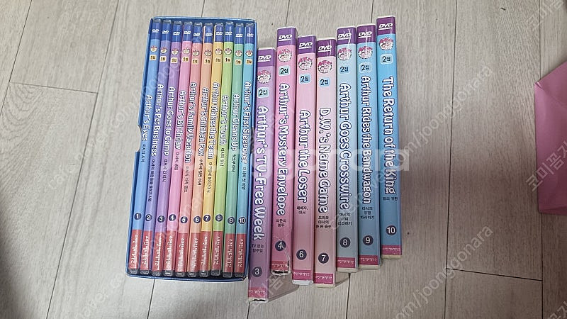잠수네 영어 추천 dvd 아서 가제트 찰리앤롤라 일괄--1