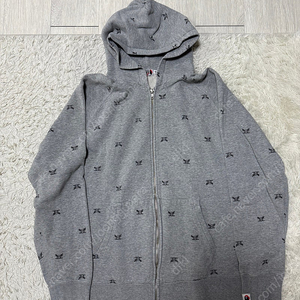 (XL)베이프 bape 마일로 해적 후드 집업