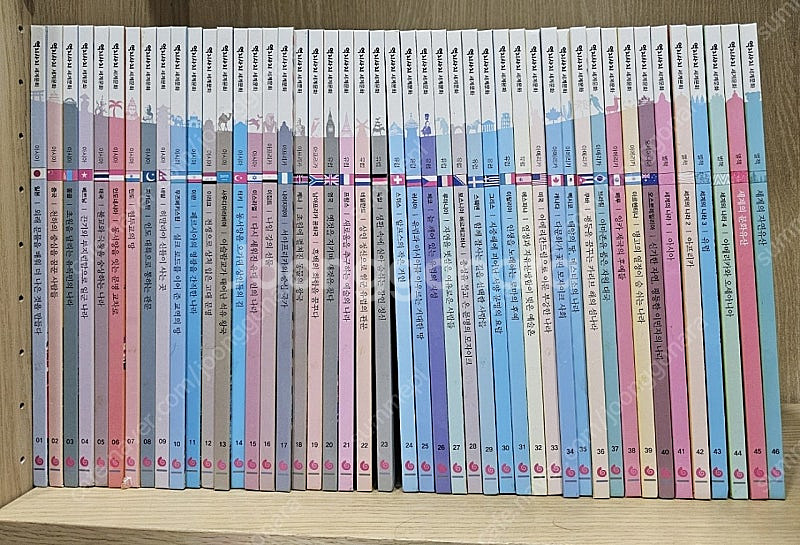 으랏차차 한국사 70권 + 역지사지 세계문화 46권--1