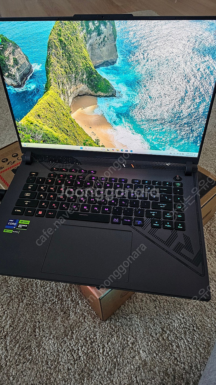 asus rog strix g16 rtx 4070--5