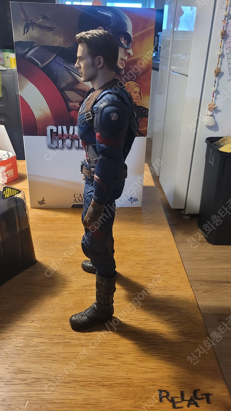 핫토이 시빌워 워머신 풀구성 (카톤O), 시빌워 캡틴, 마크7 노멀헤드 (이디스), 마크50 헤드, 팔, 다리 그 ... 이미지