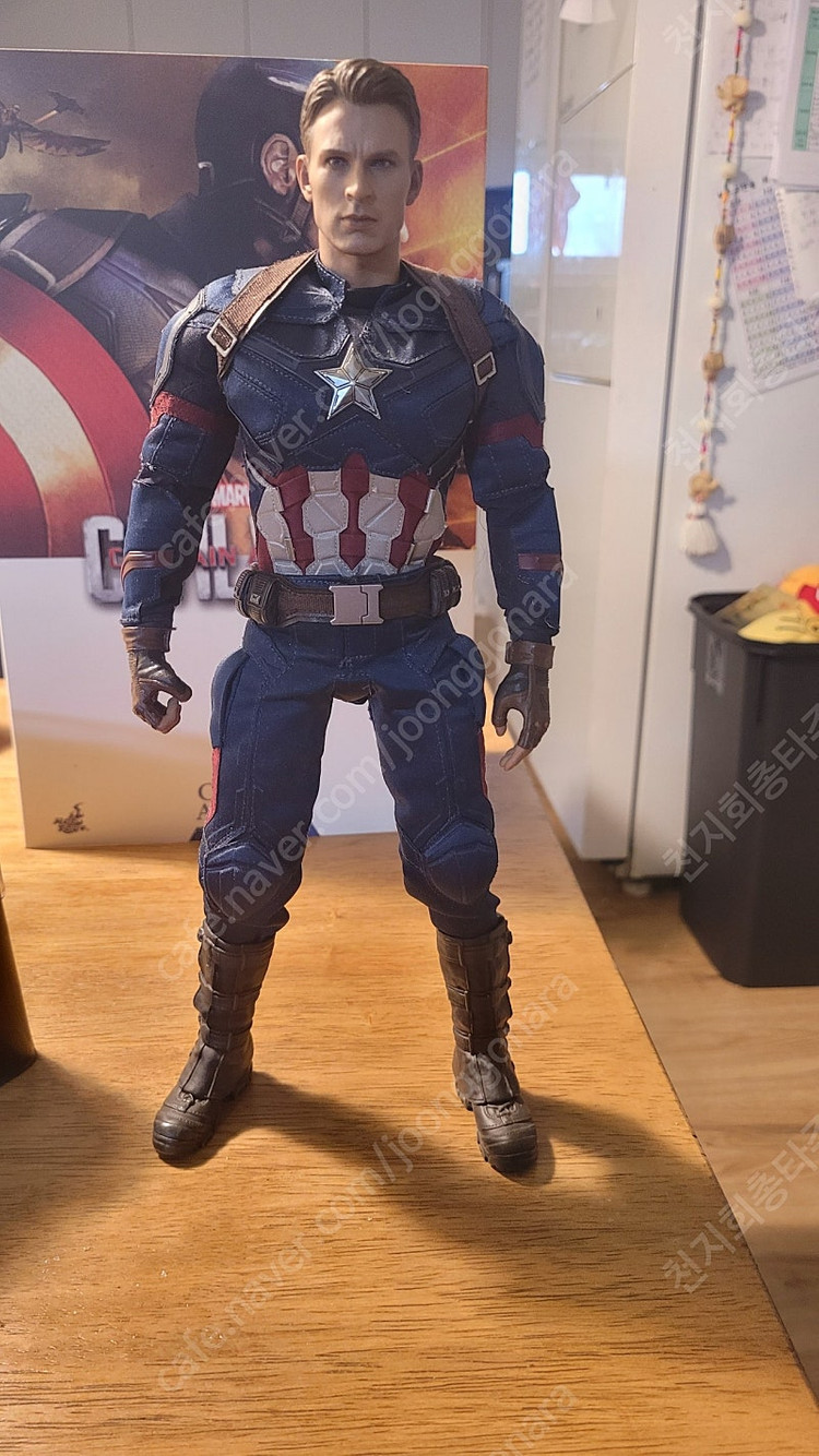 핫토이 시빌워 워머신 풀구성 (카톤O), 시빌워 캡틴, 마크7 노멀헤드 (이디스), 마크50 헤드, 팔, 다리 그 ... 이미지