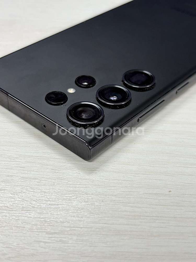 갤럭시 S23울트라 블랙색상 512용량 상태좋은 무잔상...--5