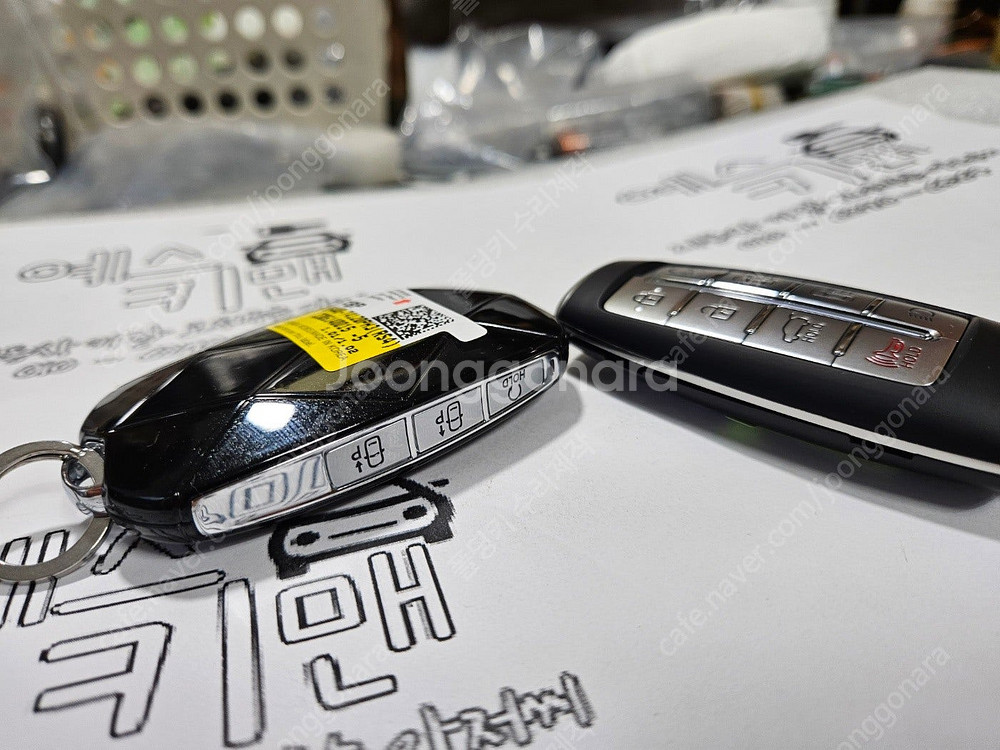 신형 g90 gv60 화이트유광 블랙무광 블랙펄 유광 ...--4