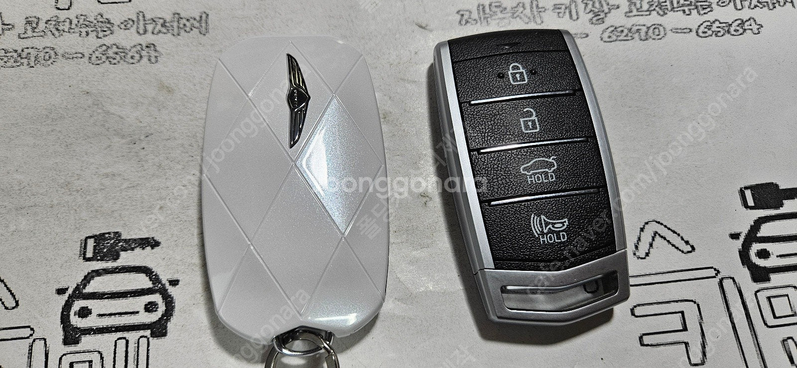 신형 g90 gv60 화이트유광 블랙무광 블랙펄 유광 ...--5