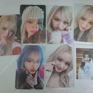 일괄 당일배송) 아이브 리즈 정품 포카 7장 덤드려요