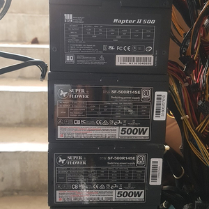 컴퓨터 PC 파워 일반사이즈 ATX 파워 700와트 650와트 600와트 500와트 500와트 80+ 650W 500W 저렴히 팝니다